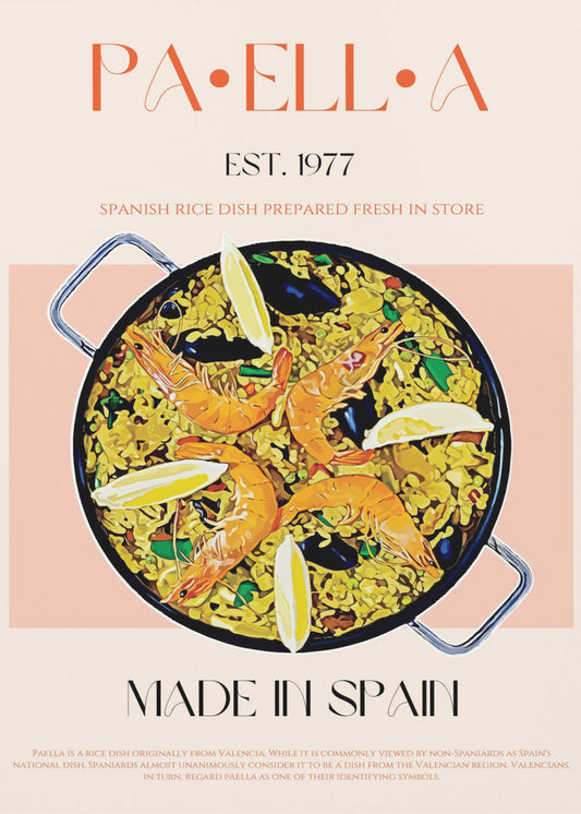 Paella Perfectie | Poster