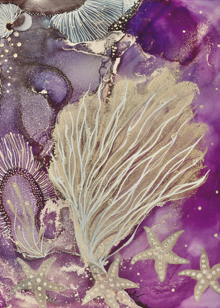 Blushing Reef | Canvas