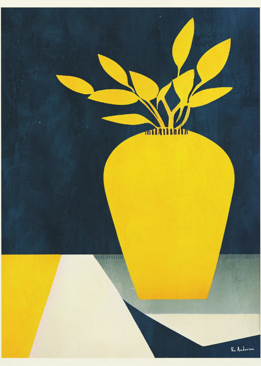 De Gele Bloemen | Canvas