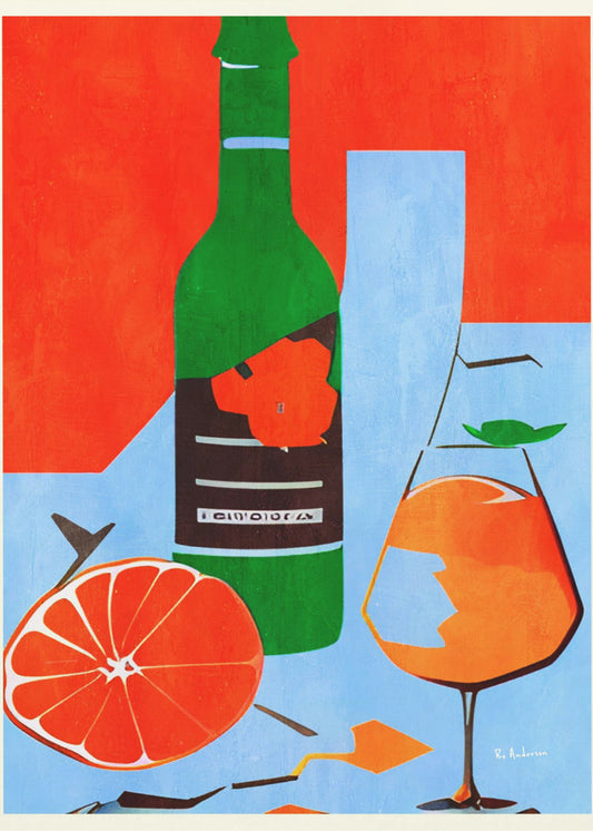 Zonnige picknick in het park | Poster