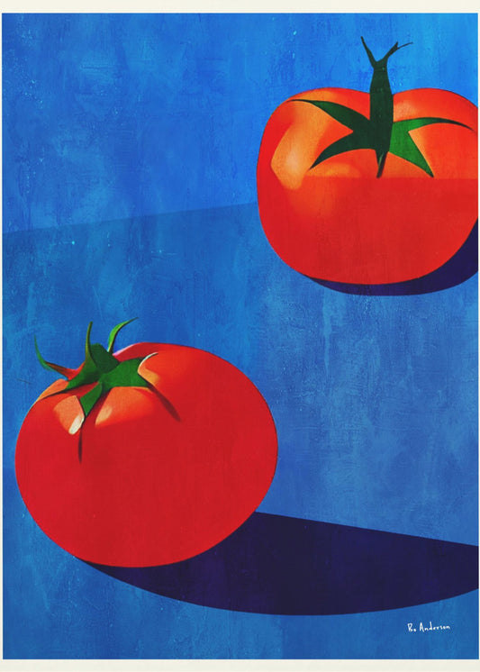 Twee Tomaten | Canvas