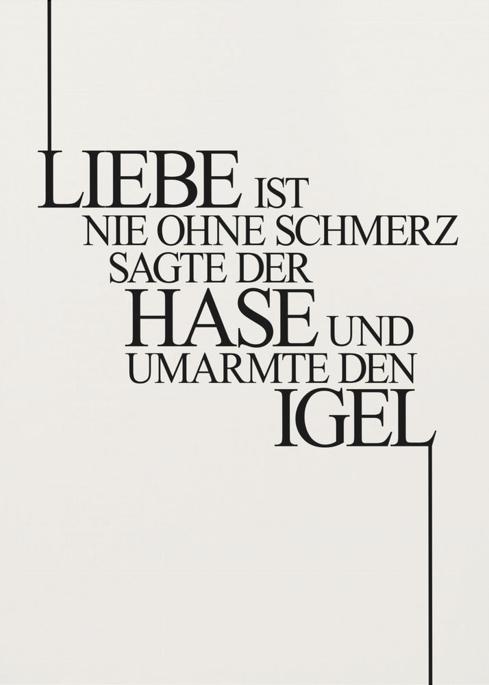 Hase Und Igel | Canvas