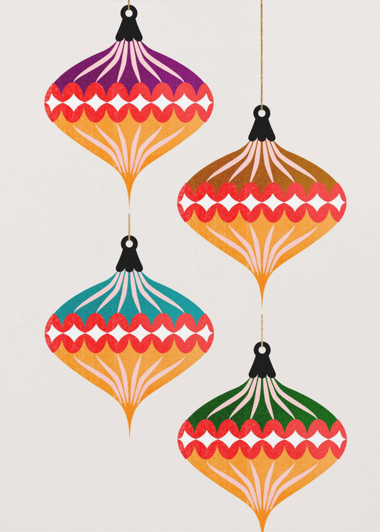 Christmas Balls (vers.3) | Canvas