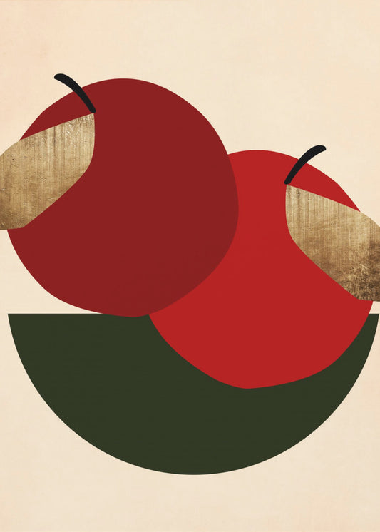 Two Red Apples | Canvas