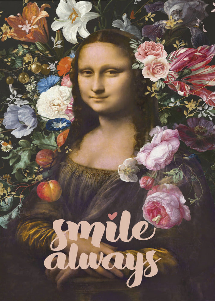 Lach altijd, Mona Lisa | Canvas