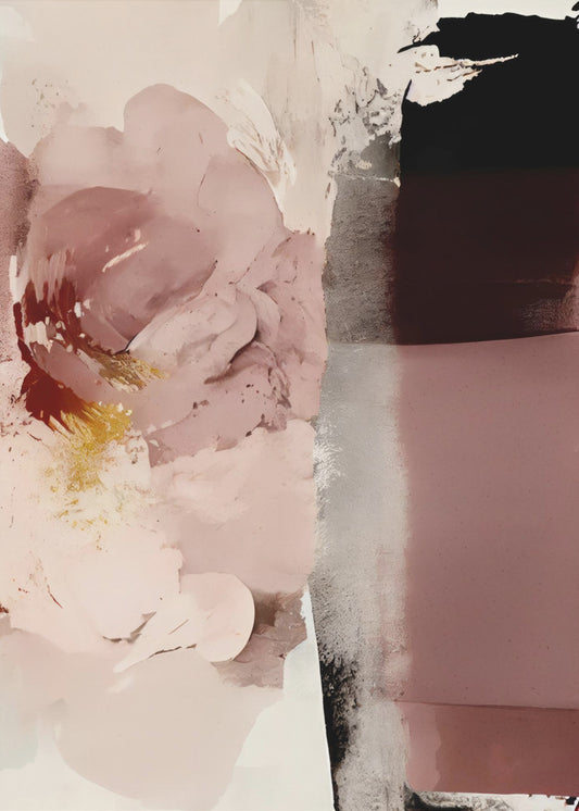 Bloesem Abstractie | Canvas