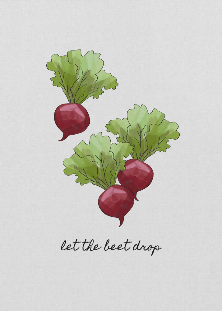 Laat de biet vallen | Poster