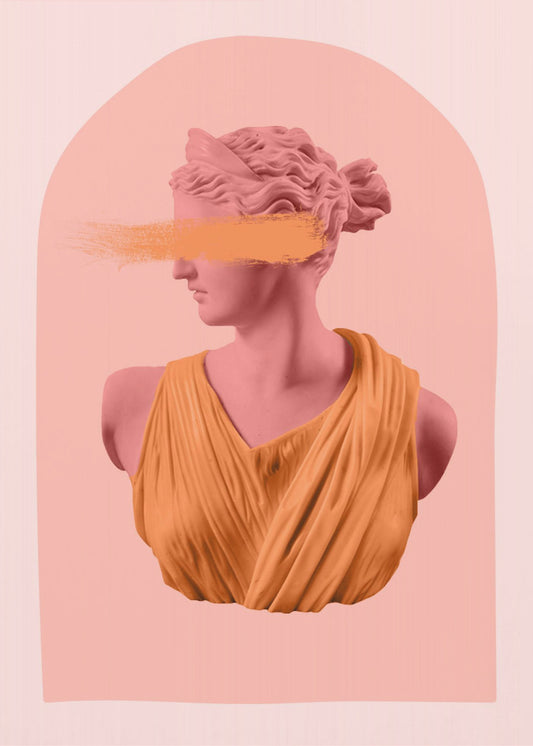 Artemisroze oranje2 verhouding | Poster