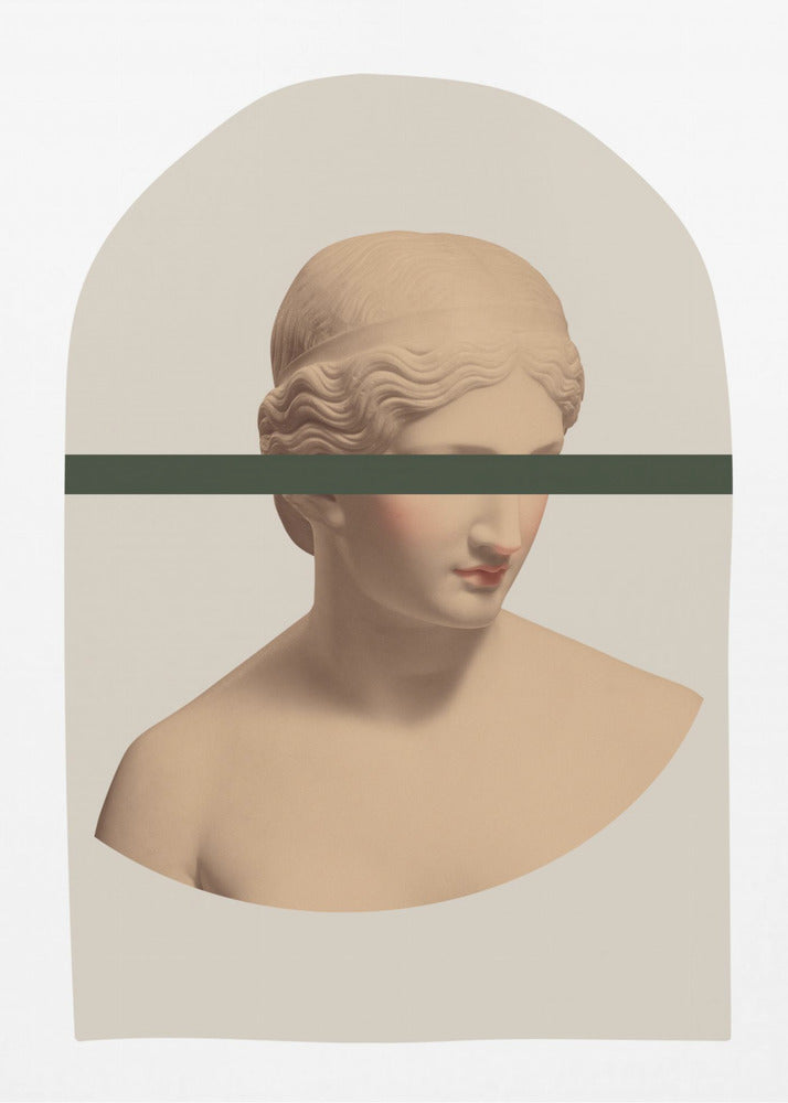 Artemis Mosterd en Groen | Poster