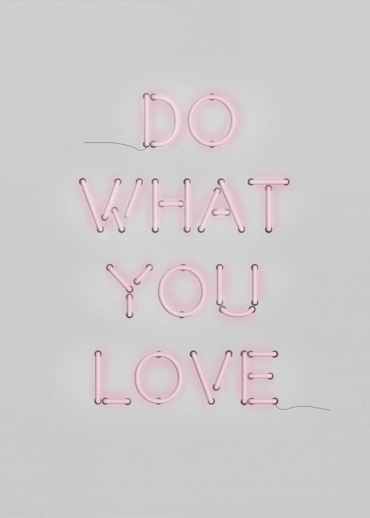 Neon Passion Message | Poster