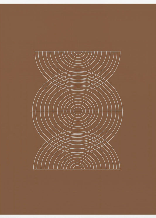 Symmetrie Golven | Canvas