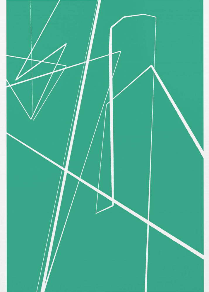 Geometrische ontsnapping | Canvas