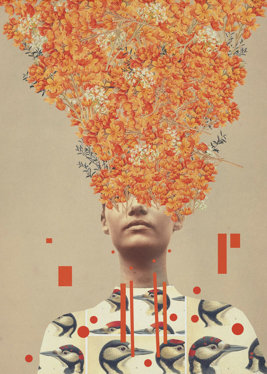 Bird Flight In Autumn | Poster