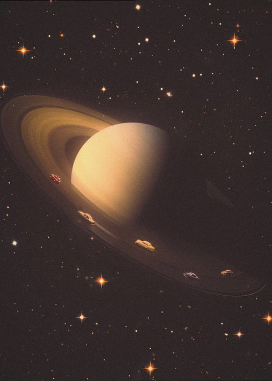 Saturn Riders I | Canvas