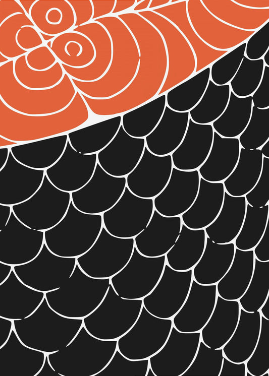 Sashimi Red and Black | Poster