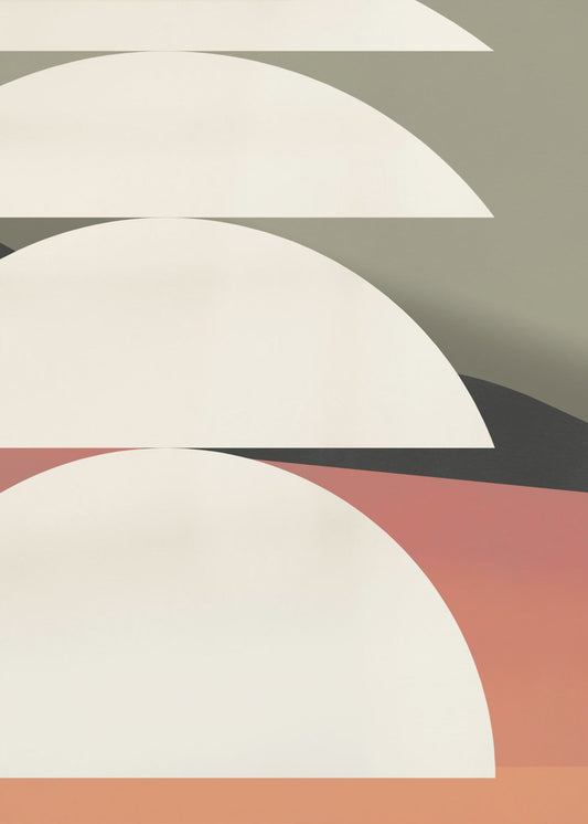 Breed Geometrisch | Poster