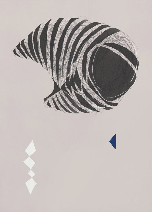 Abstracte strepen | Poster