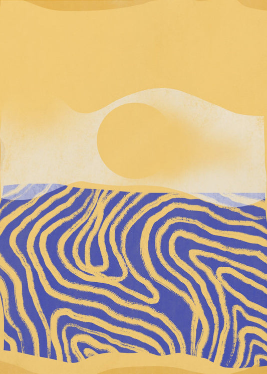 Gouden Golven Harmonie | Poster