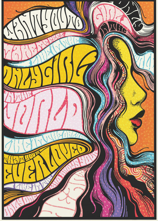 Het enige meisje ter wereld | Poster