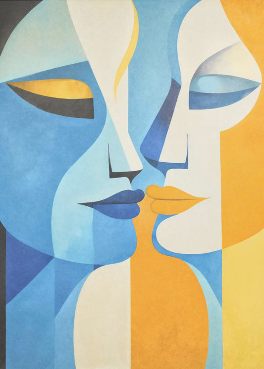 Zachte Kus | Canvas