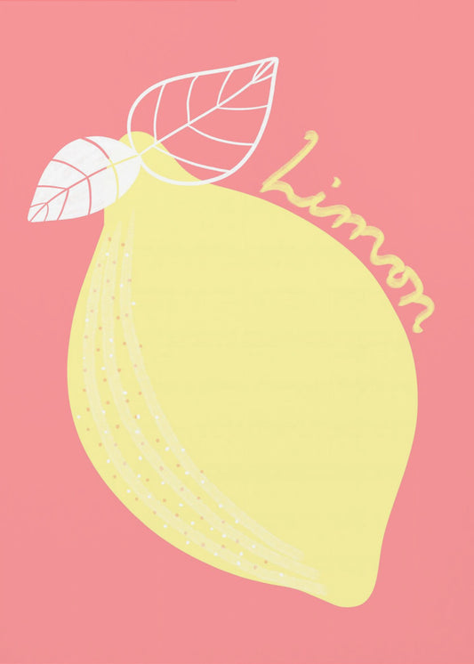Gele Citrus Charm | Poster
