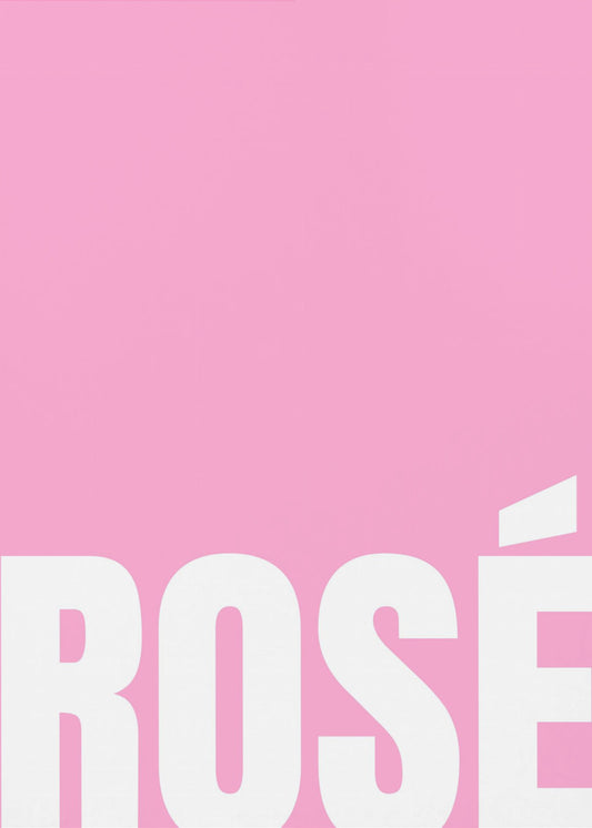 Roze Rosé Essence | Poster