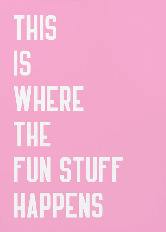 Fun Zone wacht | Poster