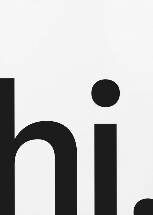Gedurfd minimalisme | Poster