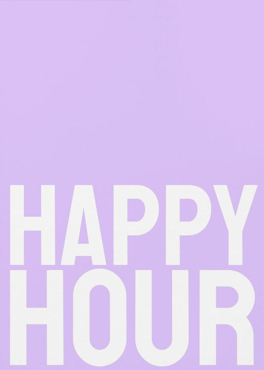 Vrolijke Lavendel Vibes | Poster