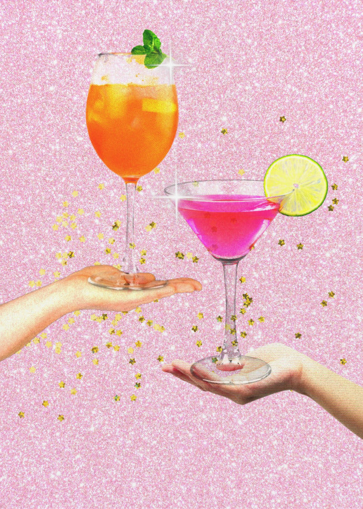Sprankelende Proost | Canvas