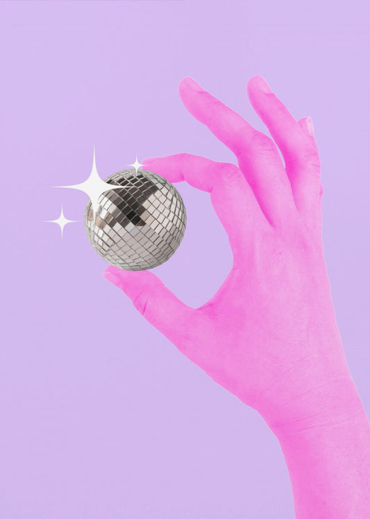 Pink Glow Sphere | Poster