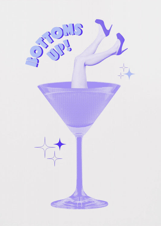 Cocktail Glam Dive | Canvas