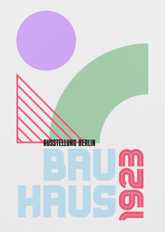 Bauhaus Geometry | Poster