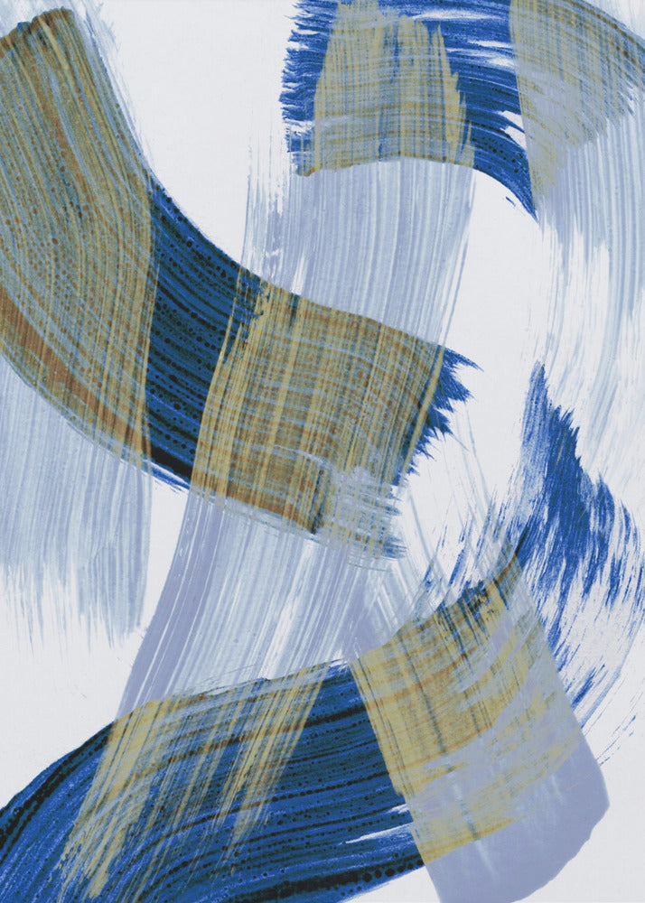 Abstract Brush Strokes 13 | Poster