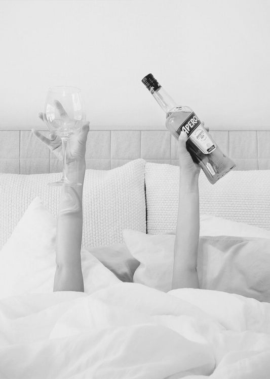Aperol In Bed Low Key | Poster