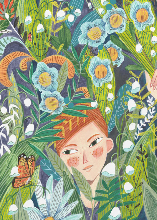 Woman in nature | Canvas