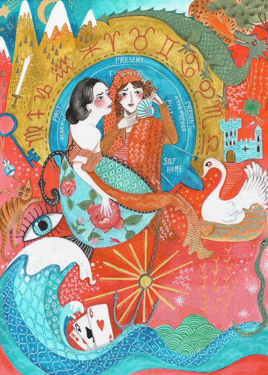 Spiritual Women Astrology | Canvas