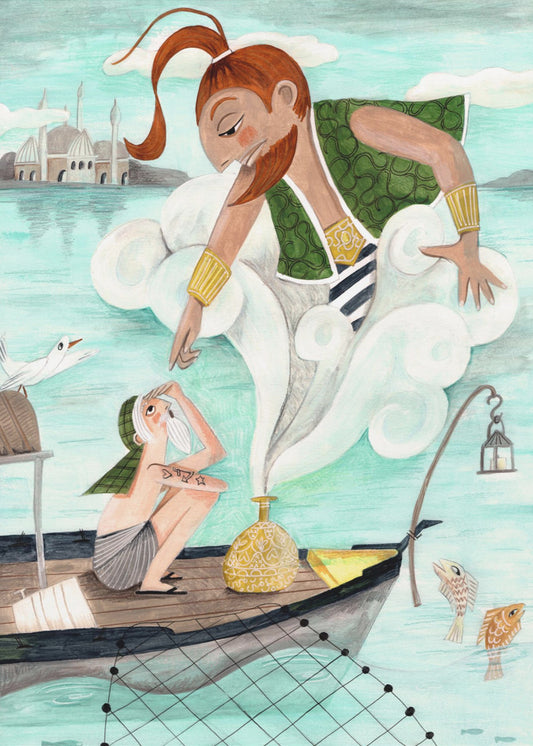 The Fisherman and the Jinni | Poster