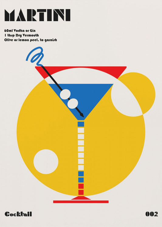 Martini Bauhaus Cocktail | Canvas