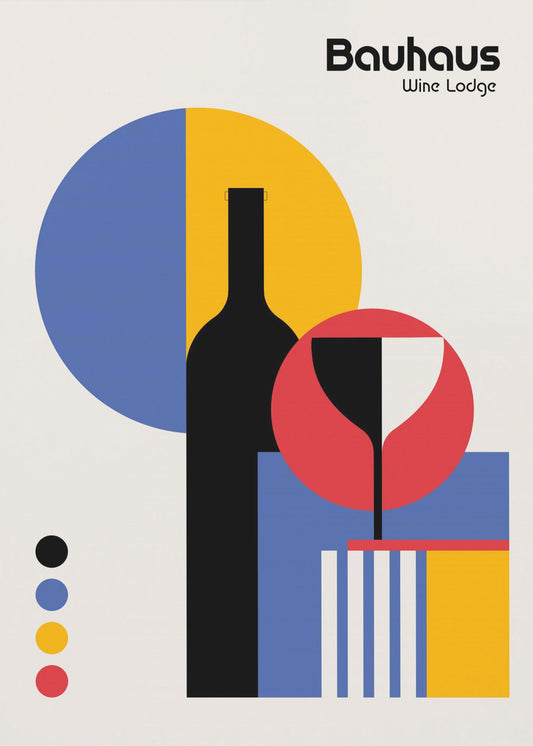 Bauhaus Wijnhuis | Canvas