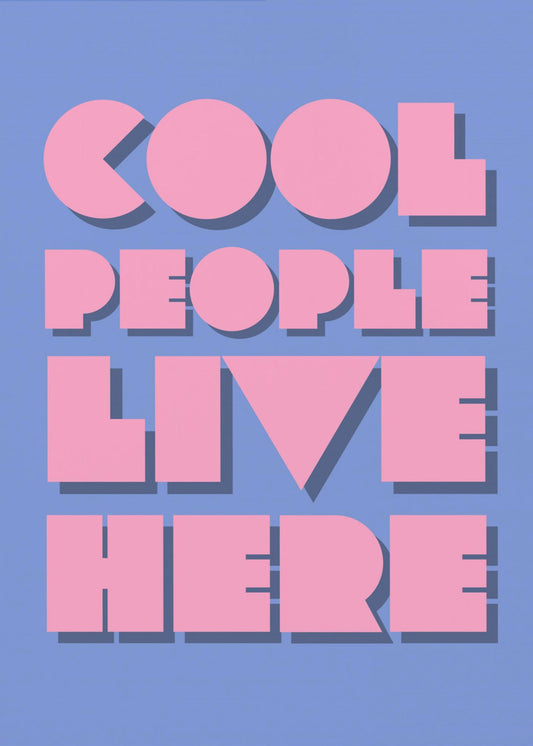 Alleen maar chille vibes | Poster