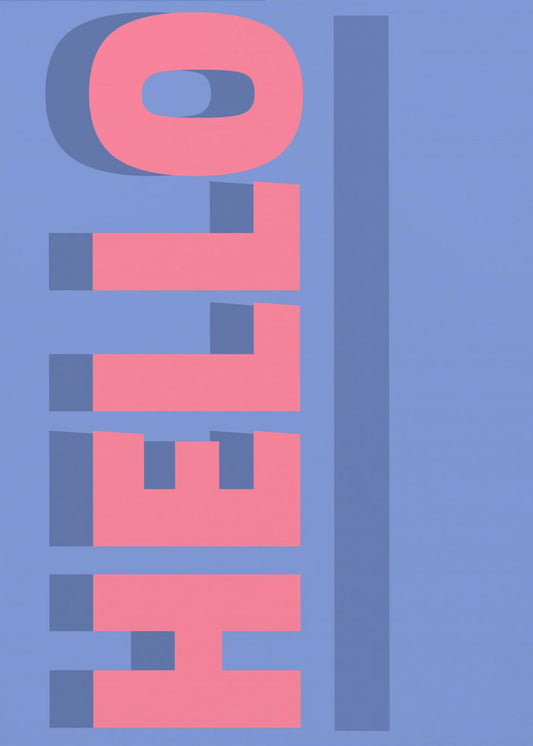 Retro Groet | Poster