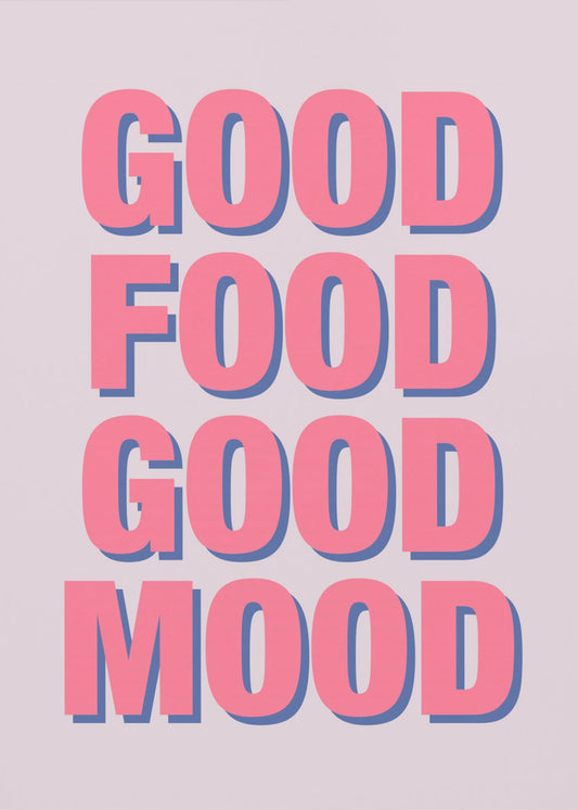 Positieve Vibes Maaltijd | Poster