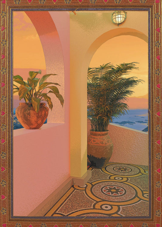 Zonnige plek | Canvas