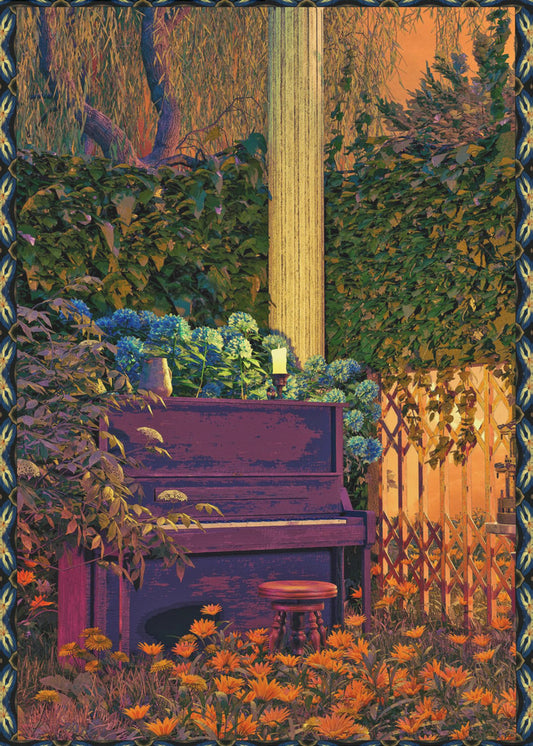 PIANO IN HET BOS | Canvas