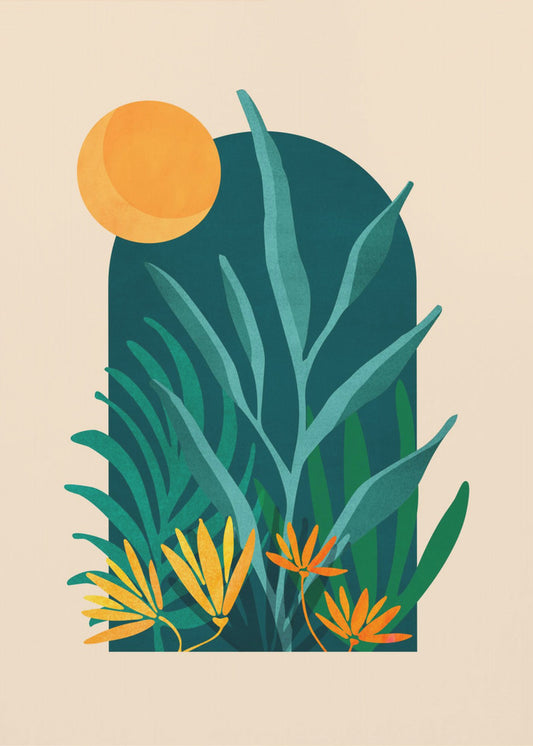 Lunas Mystieke Tuin | Canvas
