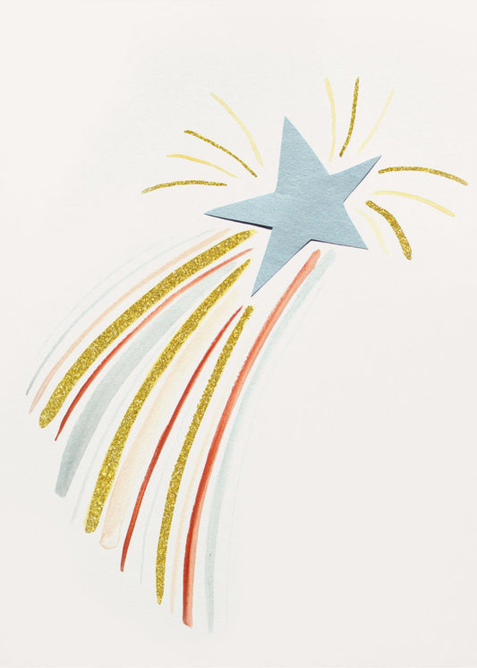 Vallende ster | Canvas