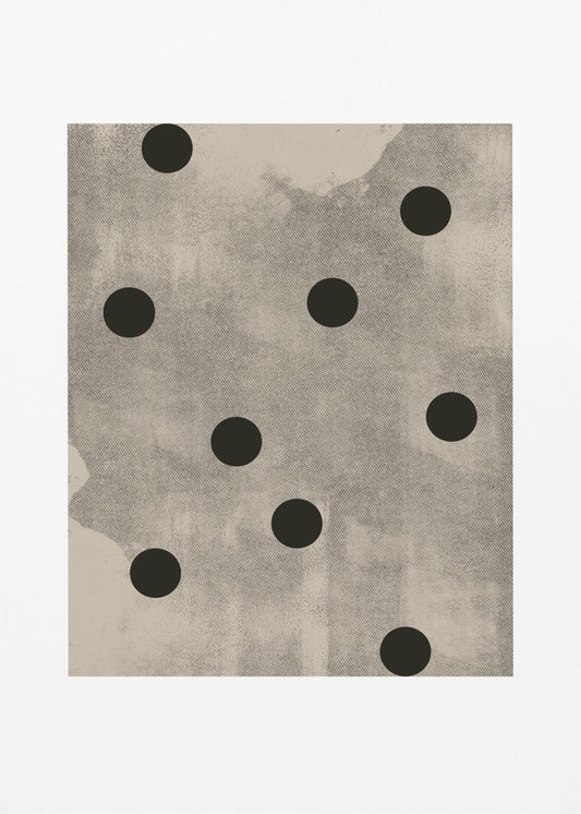 Monochrome cirkels | Canvas