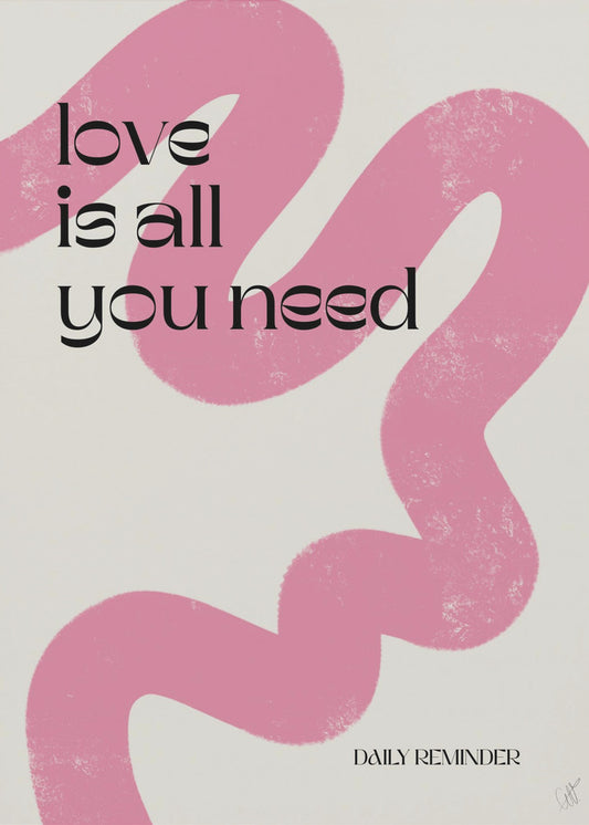 Liefde is alles wat je nodig hebt | Canvas