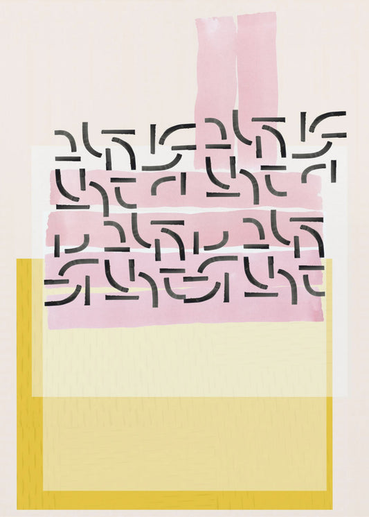 Pastel Pattern Collage 1 | Poster